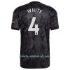 Camiseta de fútbol Arsenal White 4 Segunda Equipación 2022-23 - Hombre